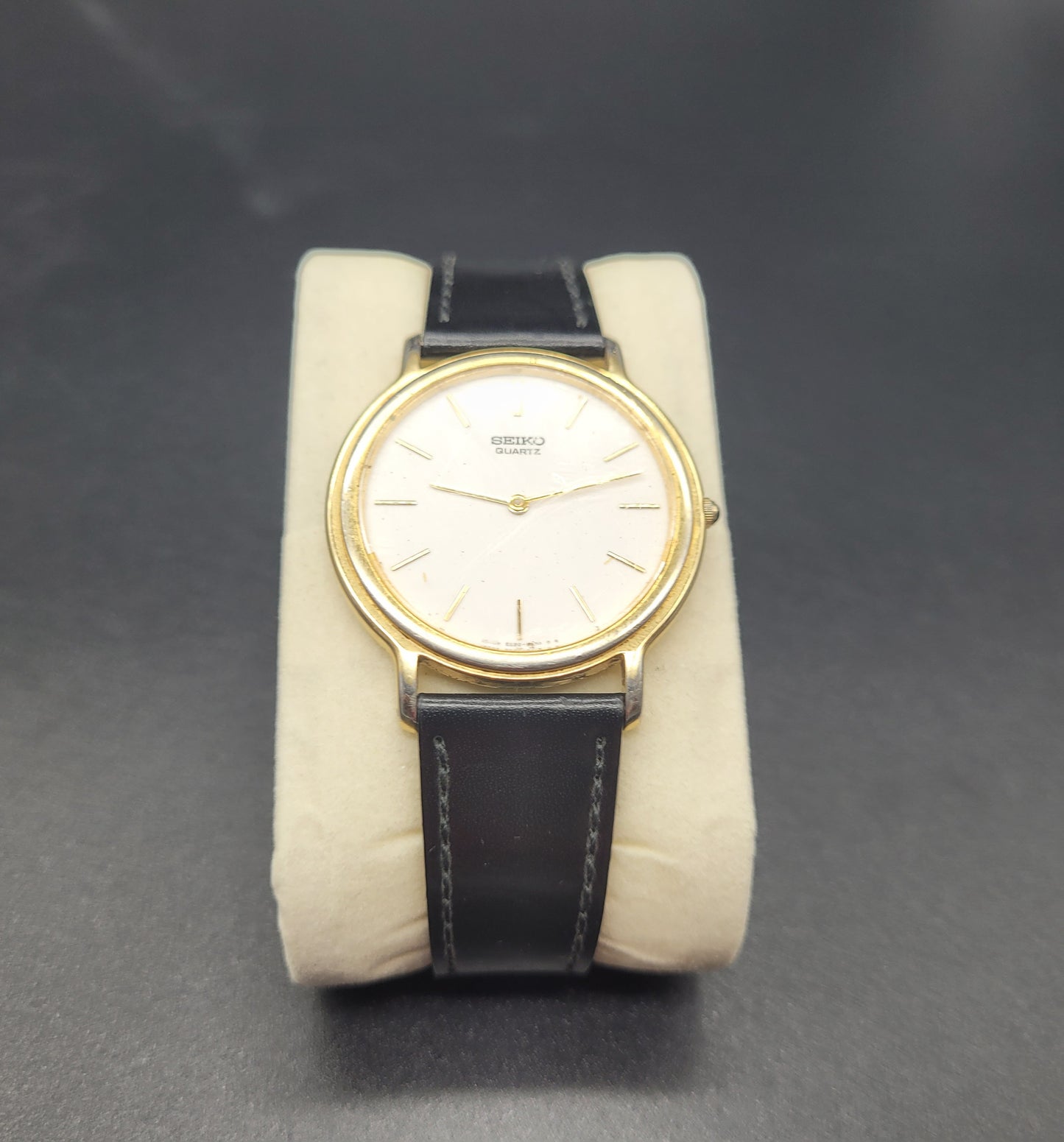 Vintage SEIKO Mens Watch Gold Plated 36mm case 