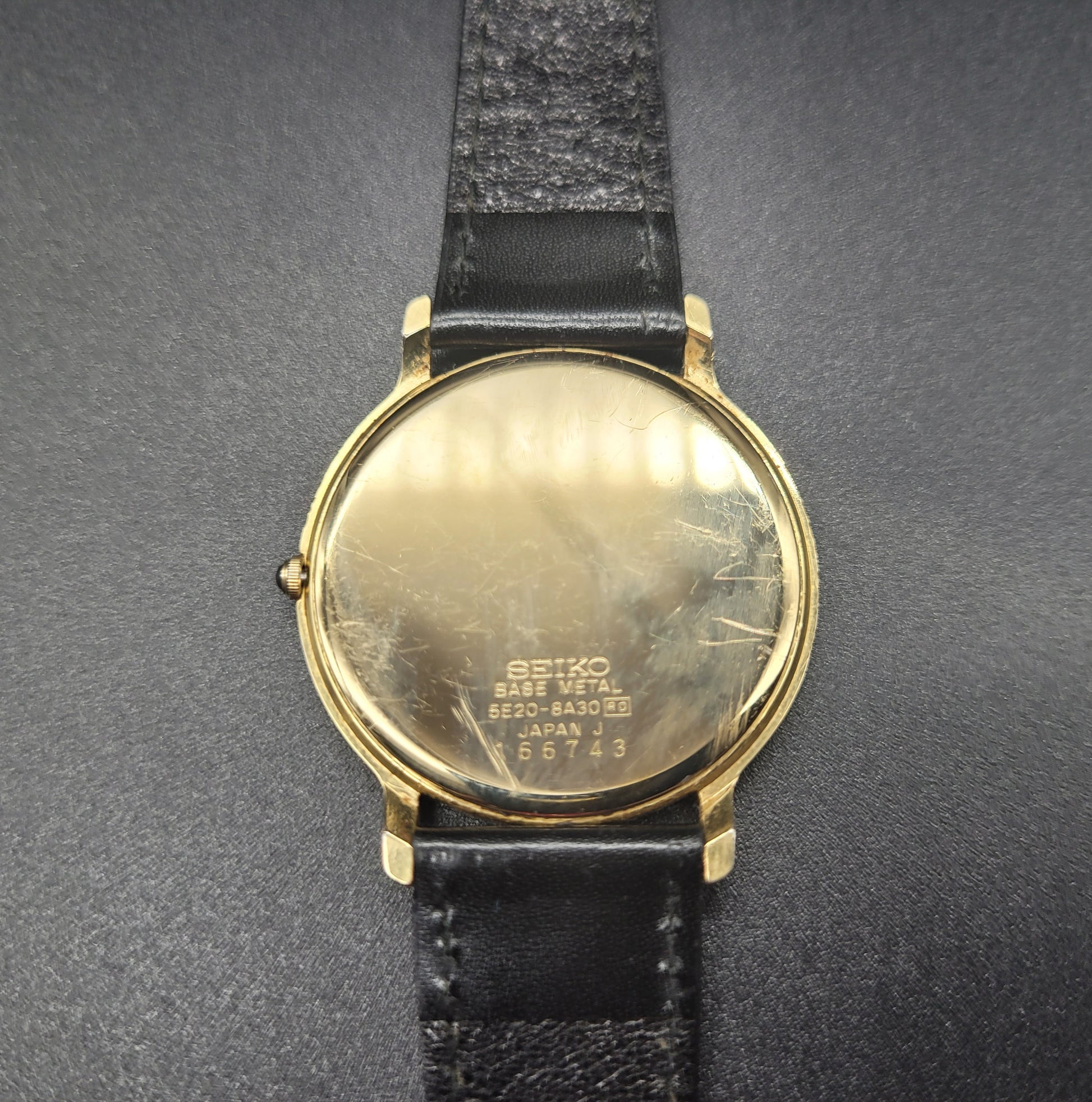 Vintage SEIKO gold watch 