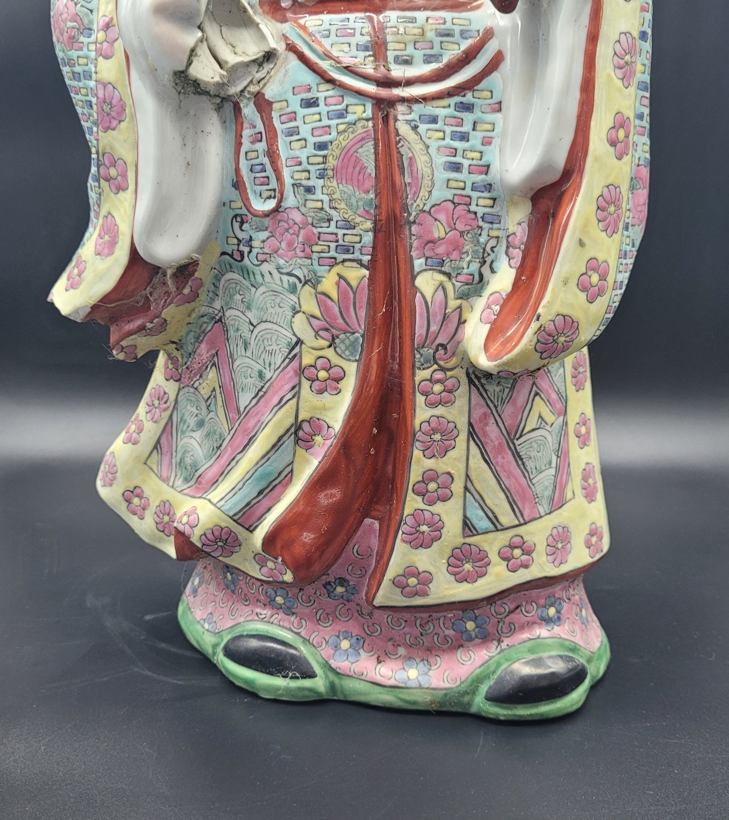 Antique Chinese Republic Period Figurine statue 50cm
