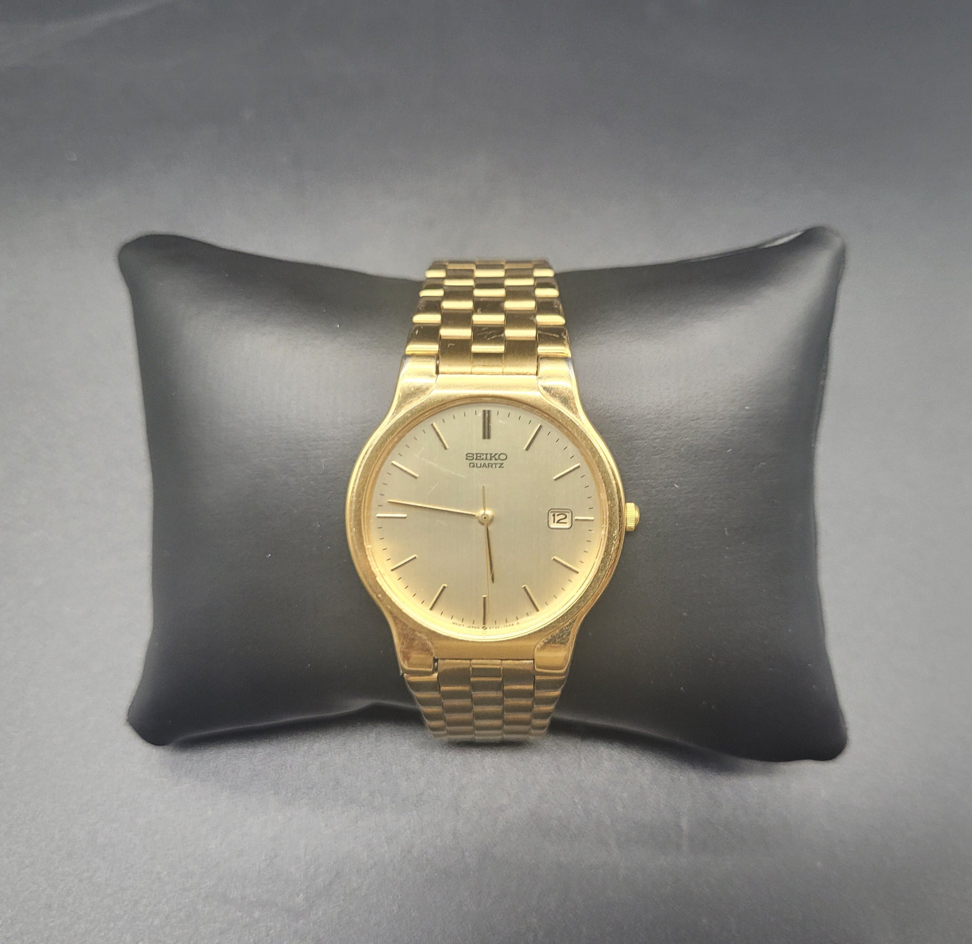 Vintage Seiko watches for sale online Gold Plated Watch Champagne Dial 36mm