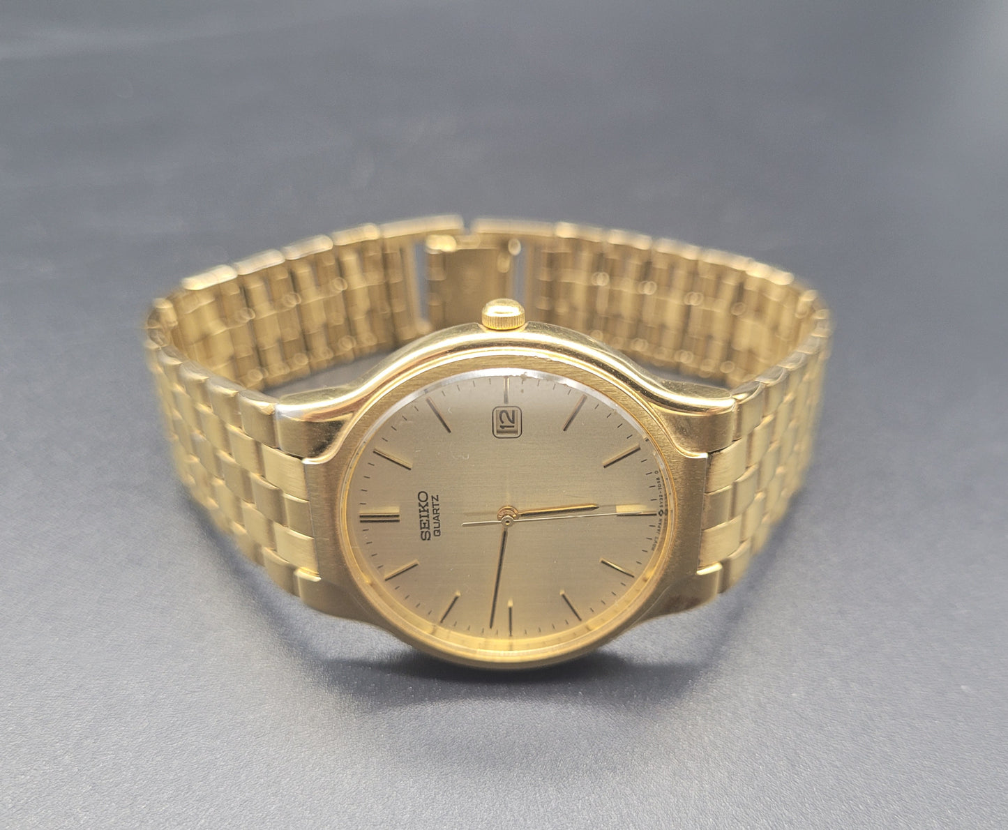 Vintage watches for sale  Seiko Gold Plated Watch Champagne Dial 36mm