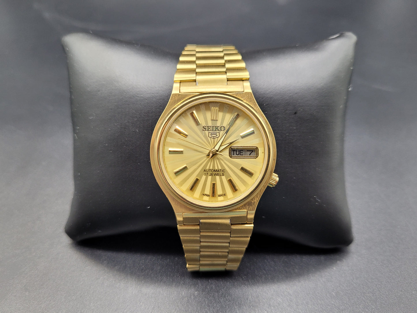 Vintage Watches Online SEIKO Automatic Watch 17 Jewels Gold Plated