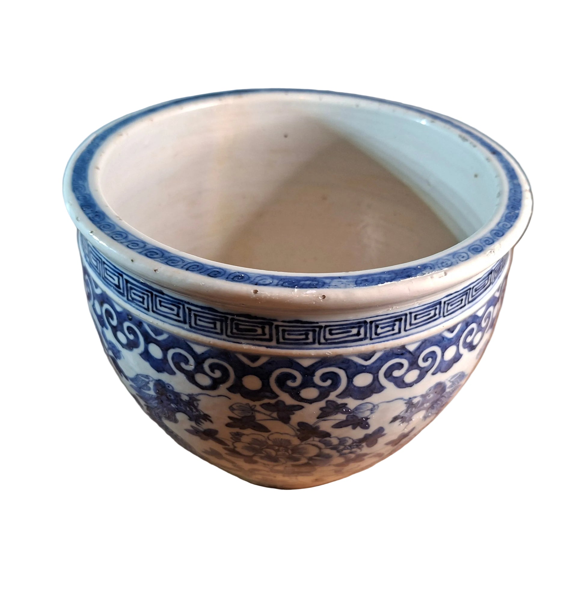 A Chinese Blue and White Dragon Planter, China, Qing Dynasty, 18th/19th Century