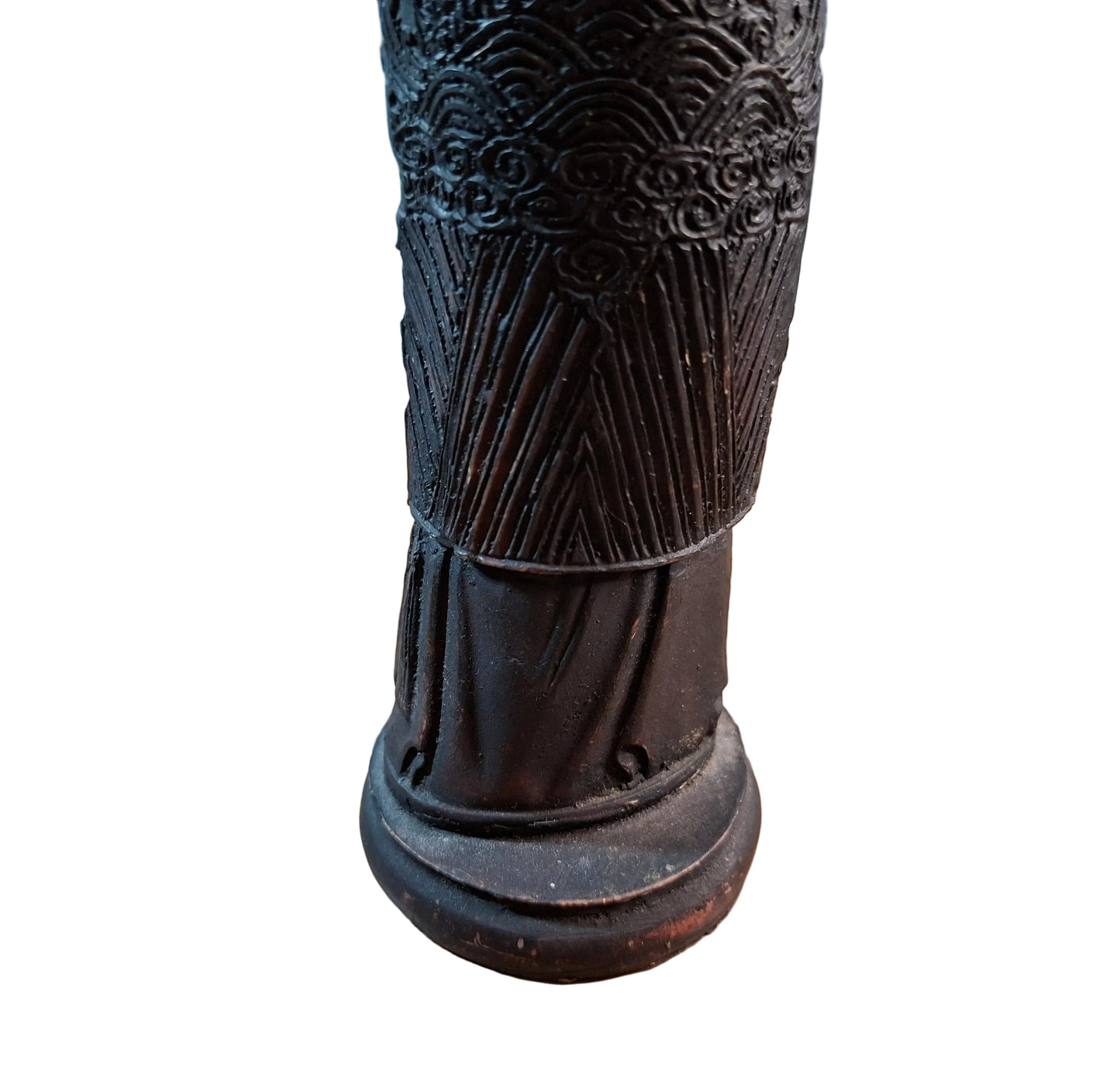 Vintage Hand Carved Chinese Figure-Statue