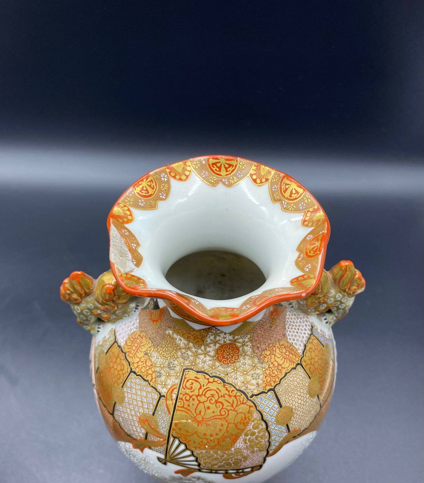 Japanese Satsuma Meiji Vase High Quality SIGNED PAIR