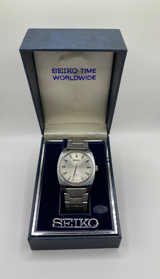 Vintage Seiko 1970s Watch & Original Box