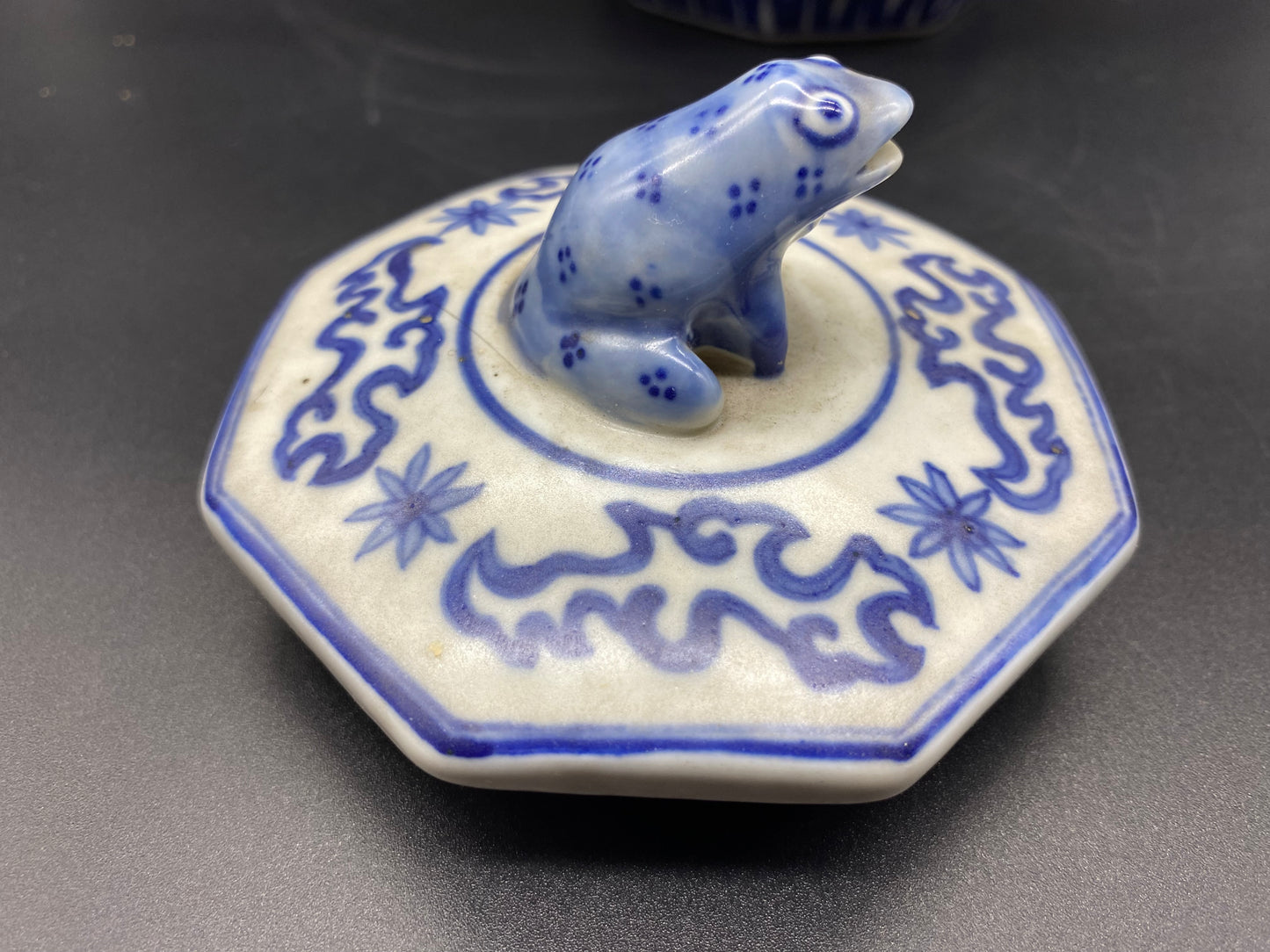 No chips, cracks or repairs. Normal kiln spotting that one should expect from Antique Chinese porcelain.