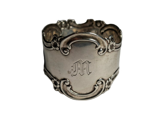 Antique Silver Walter & Holland Napkin Ring, London 1895