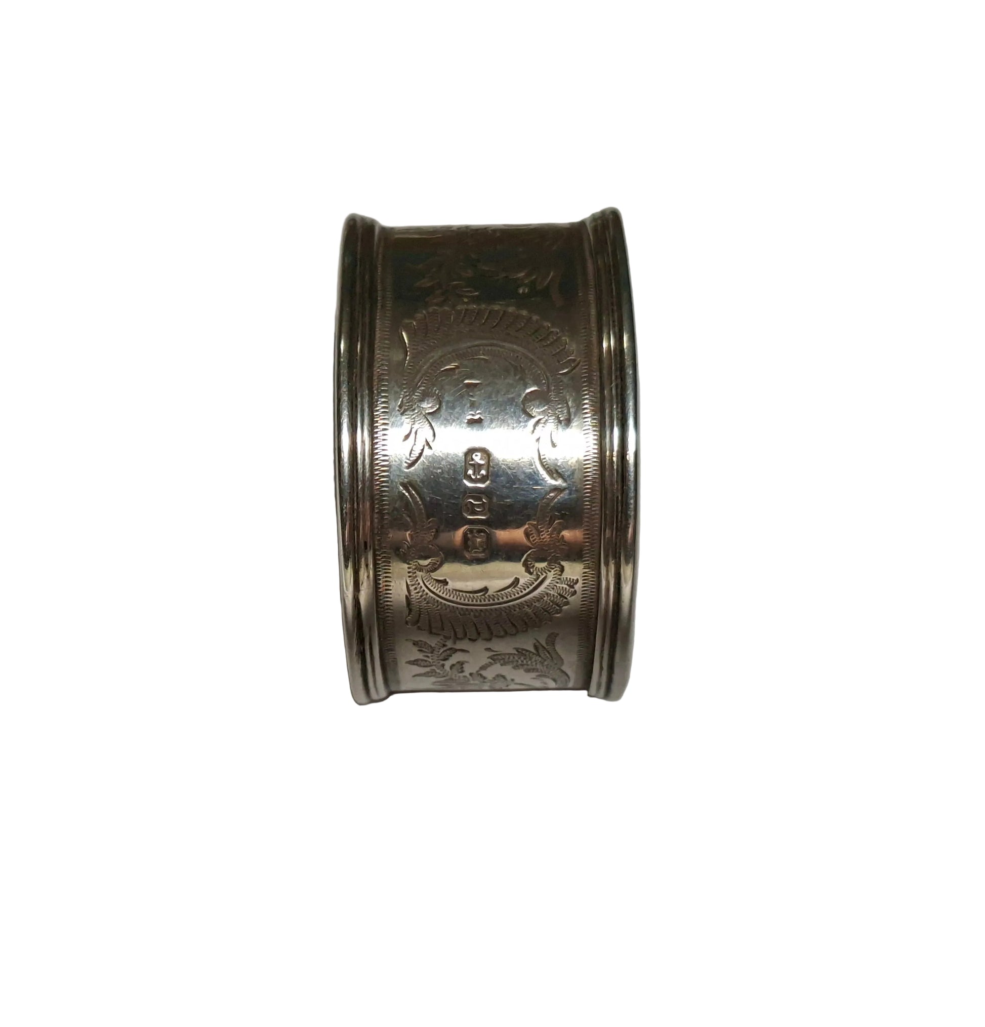 Antique 925 Silver Napkin Ring, Elkington 1895