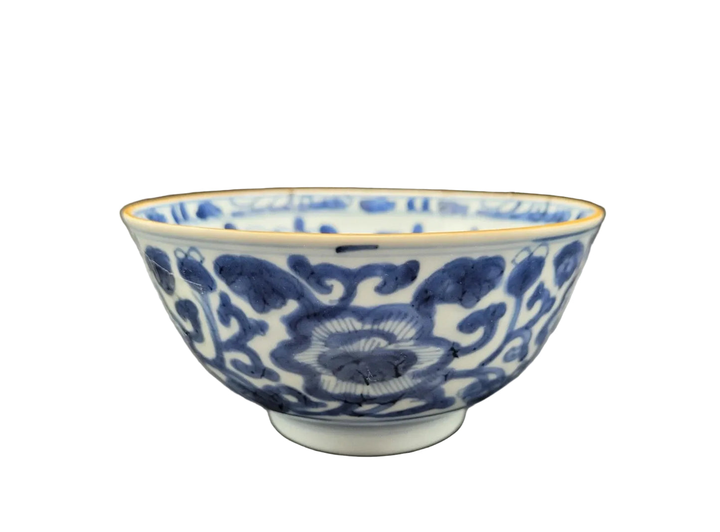 Kangxi Chinese Bowl 18th Century Blue and White