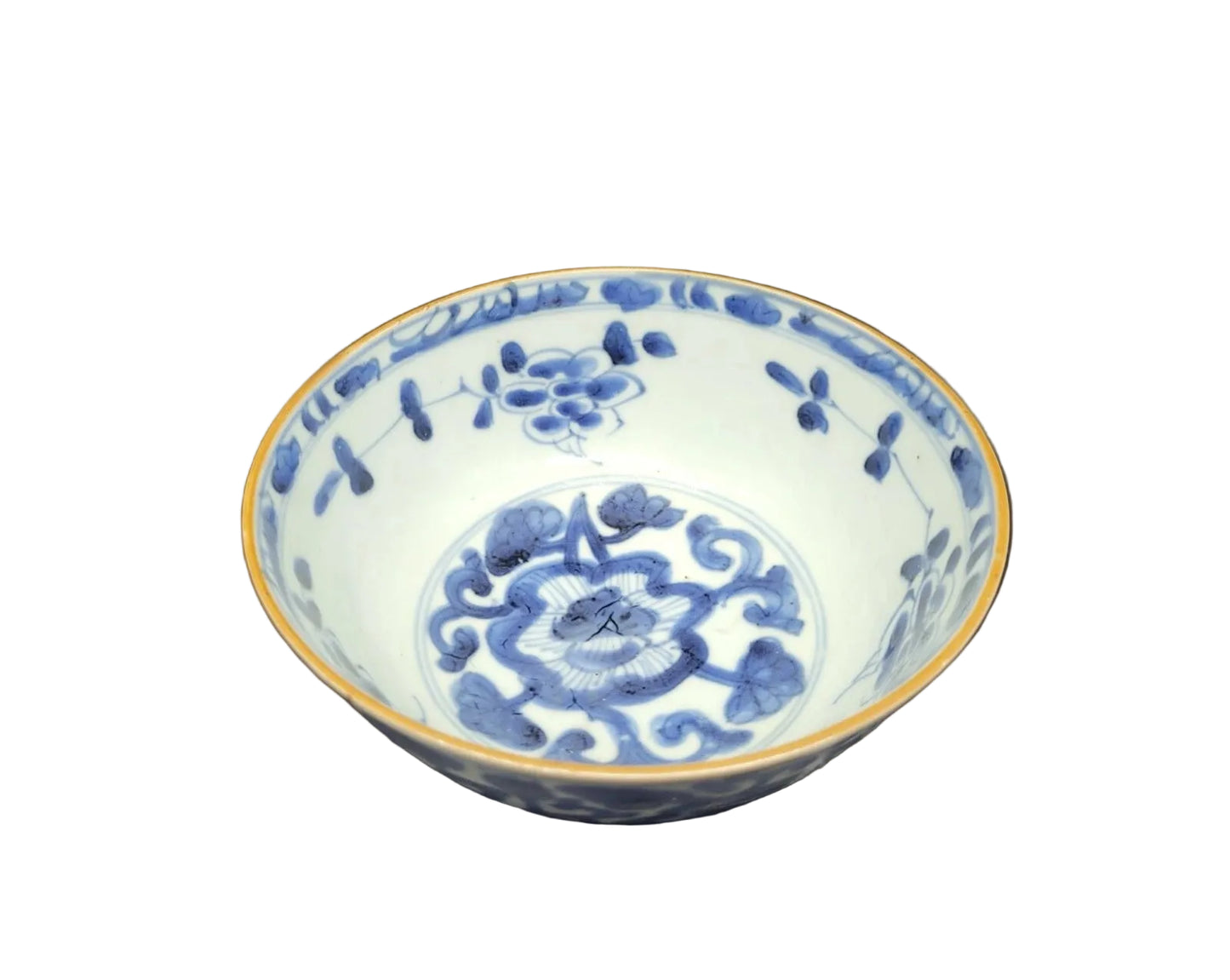 Kangxi Chinese Bowl 18th Century Blue and White