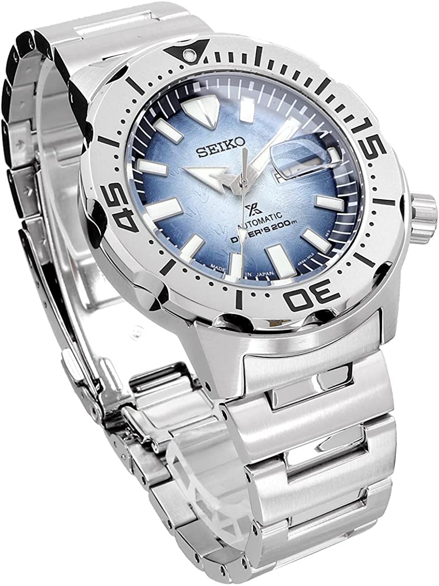 Buy Men's Watches Online - SEIKO Watch PROSPEX Mechanical Self-winding Save the Ocean Special Edition Monster Divers MONSTER DIVER S 200m Made in Japan
