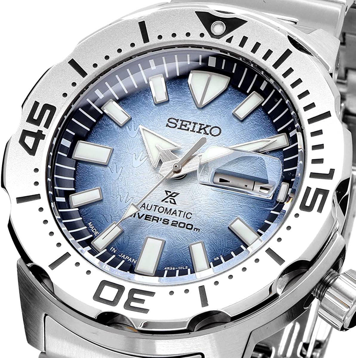 SEIKO MODS USA -  PROSPEX Mechanical Self-winding Save the Ocean Special Edition Monster Divers MONSTER DIVER 
