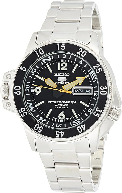 Seiko 5 Sports Stainless Steel Automatic Watch Men's SKZ211K1